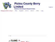 Tablet Screenshot of pictoucountyberryltd.com